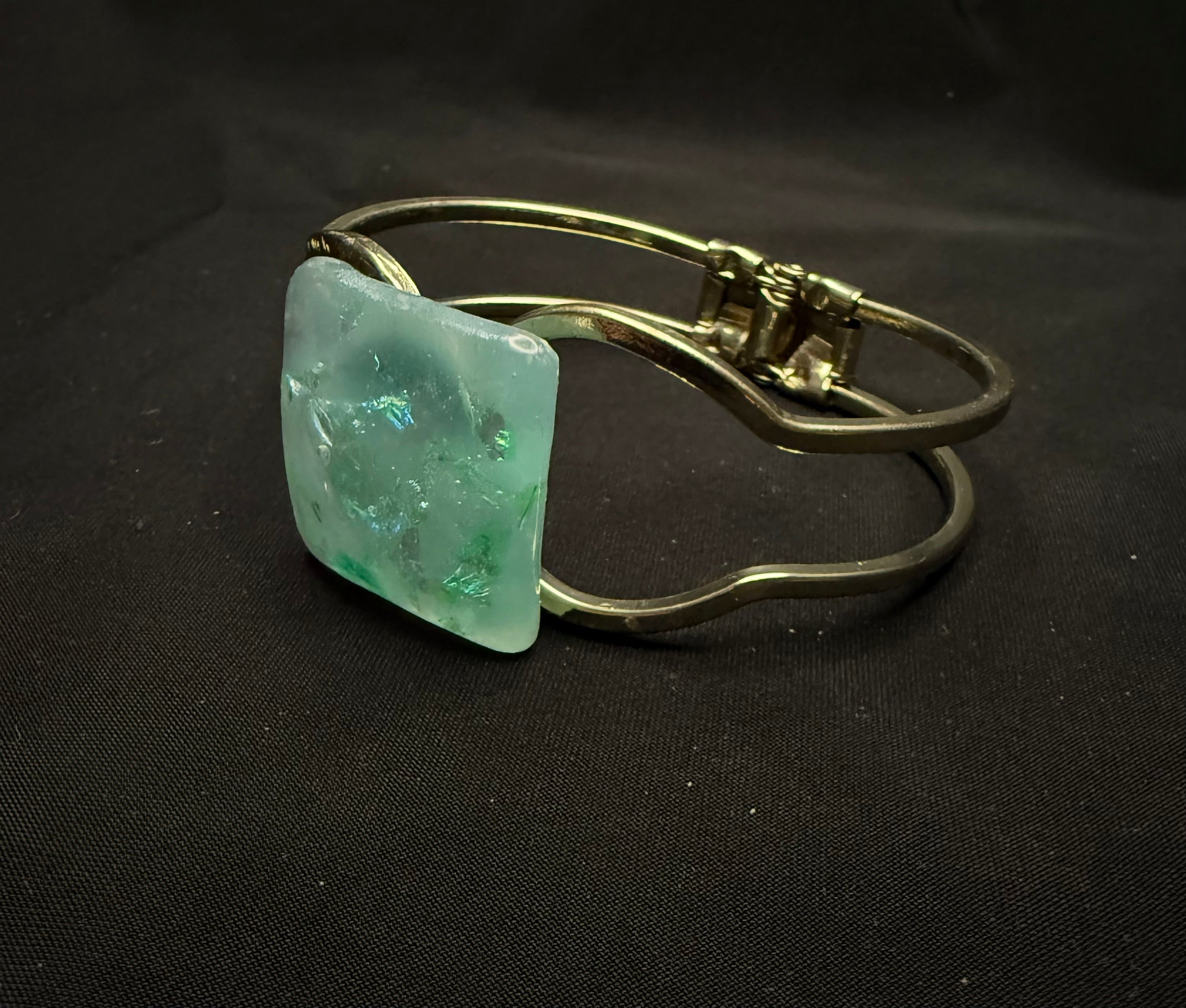 Light Green Resin Bracelet