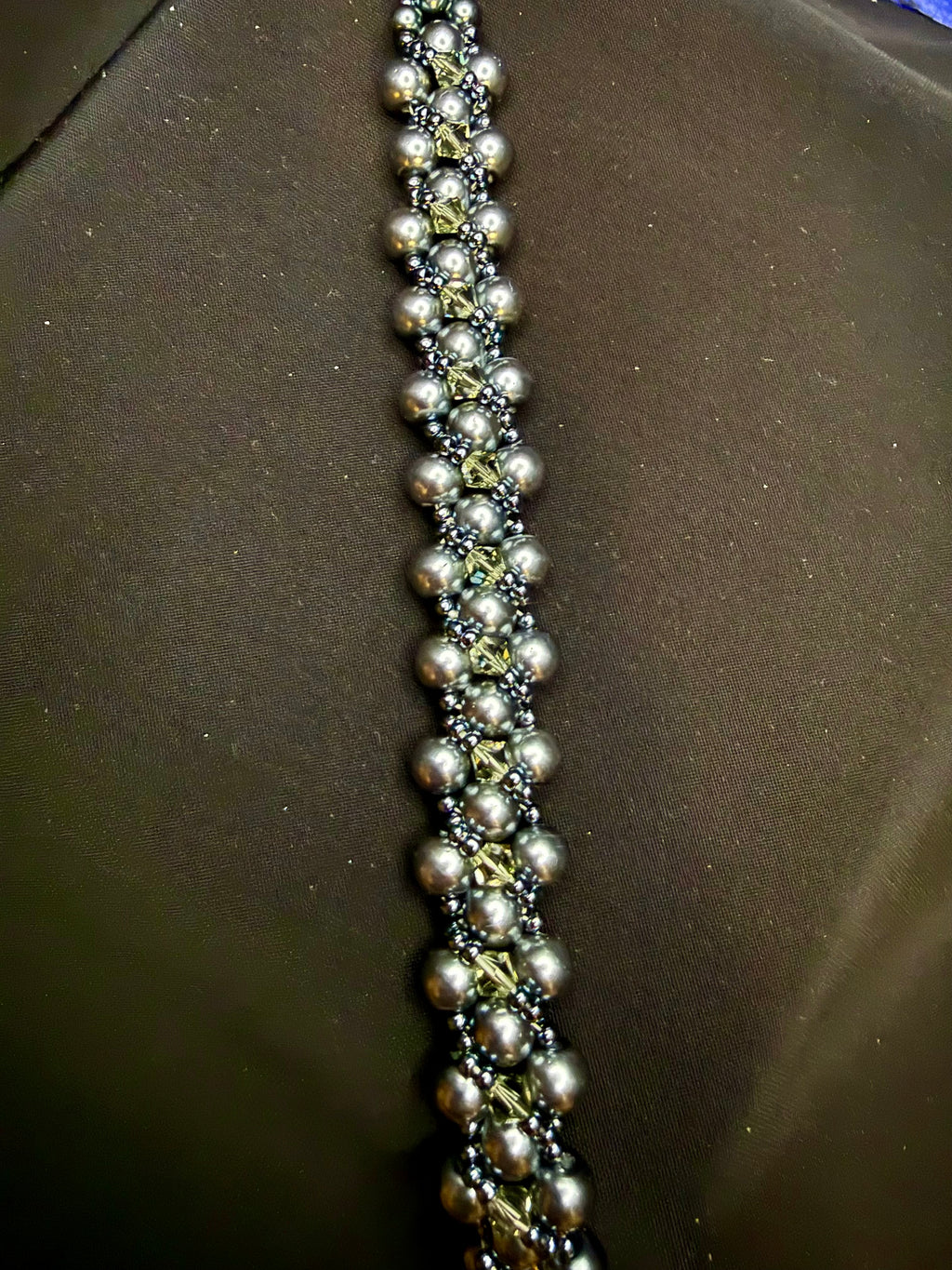 Pearls & Crystals Bracelet