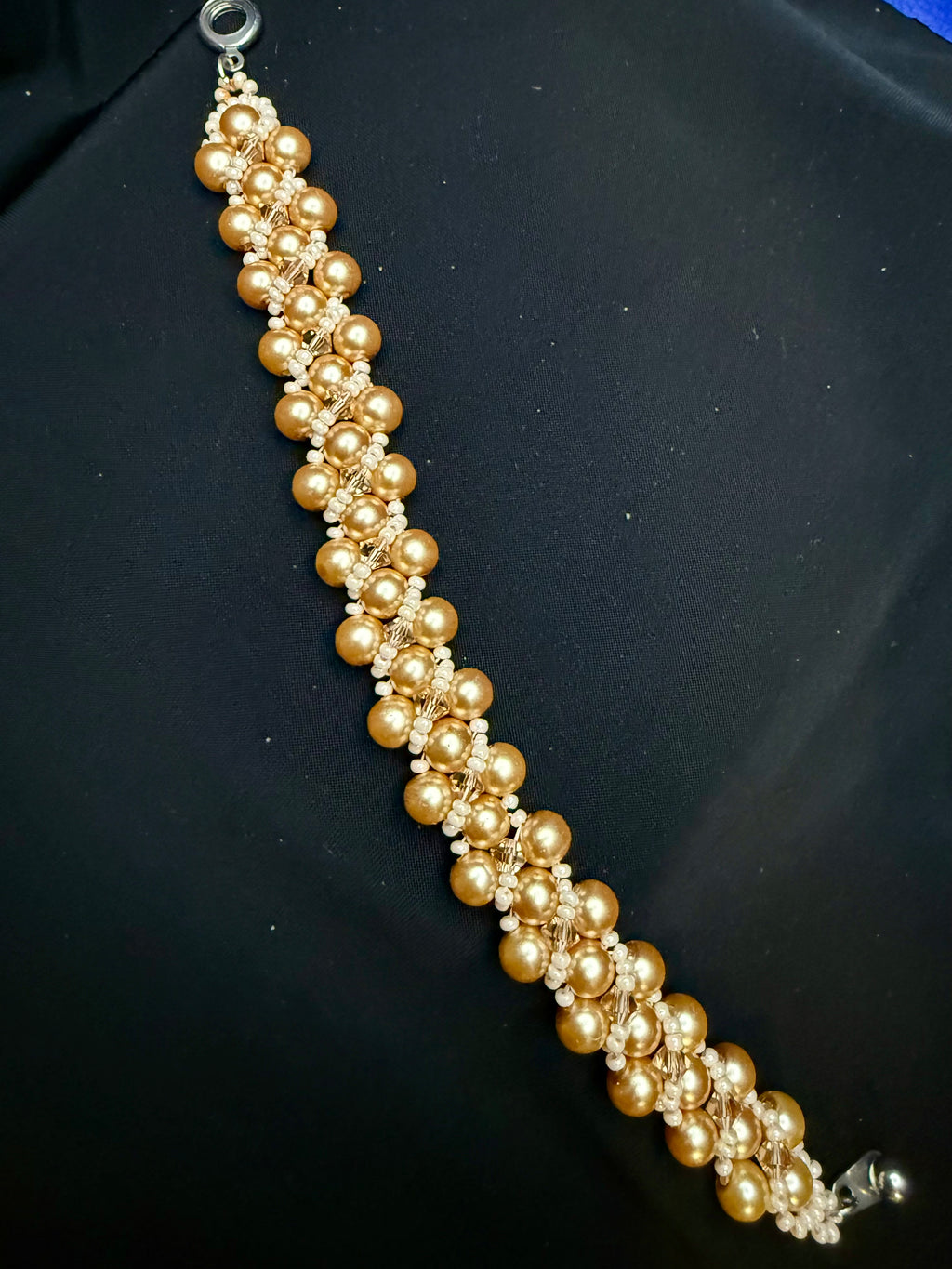 Pearls & Crystals Bracelet