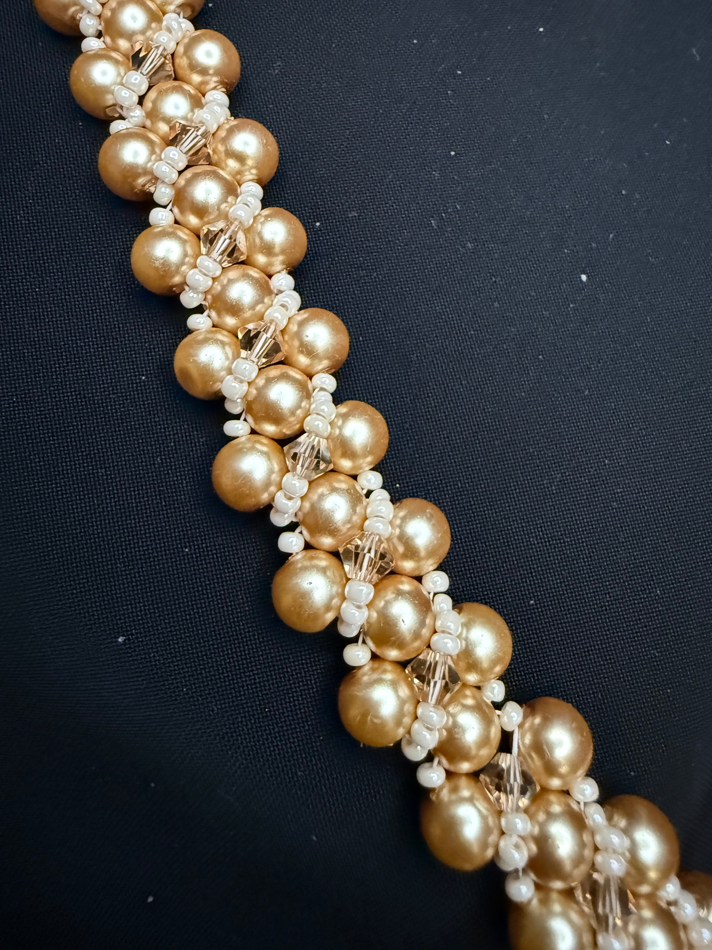 Pearls & Crystals Bracelet