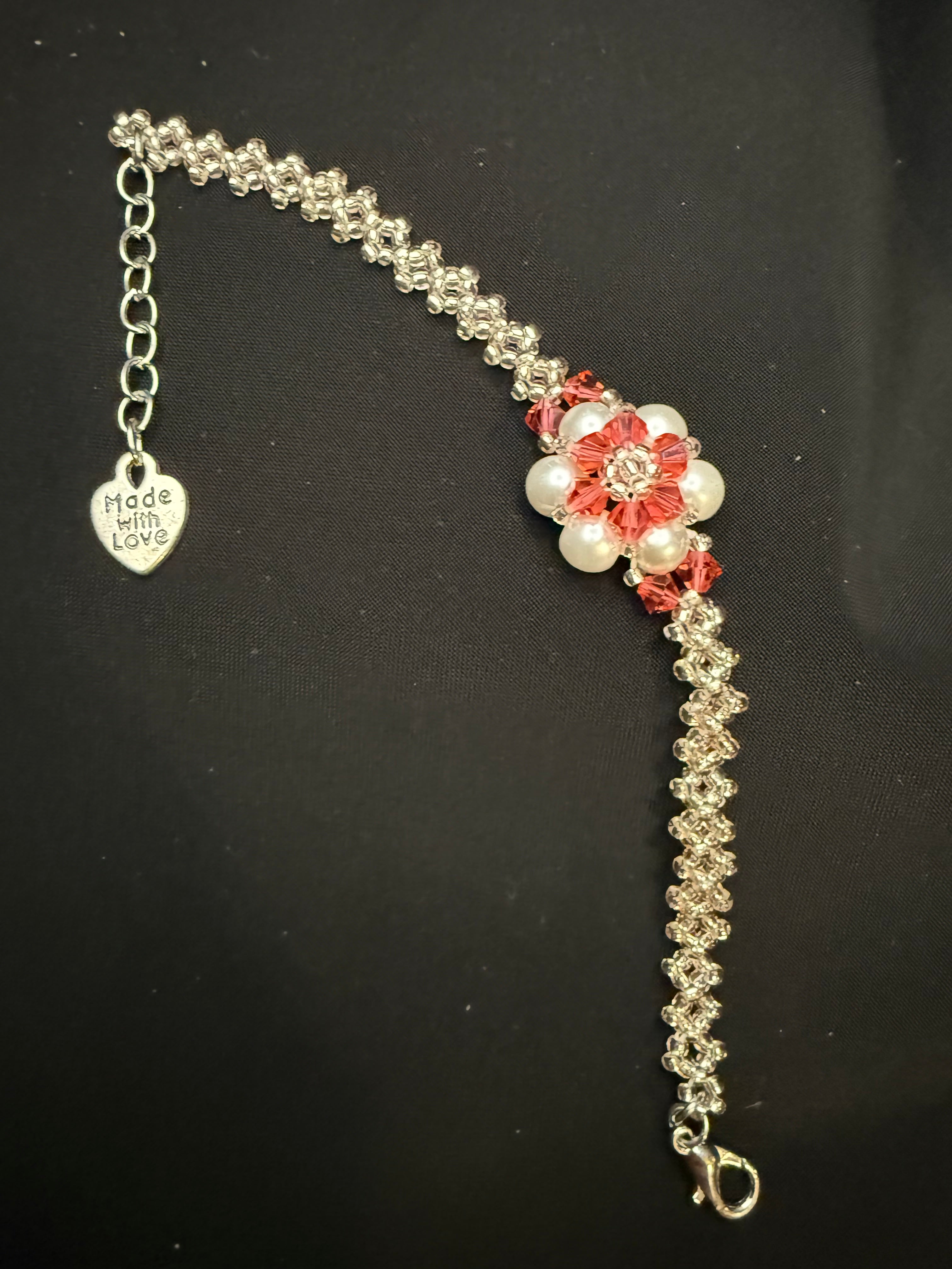 Crystal Flower Bracelet