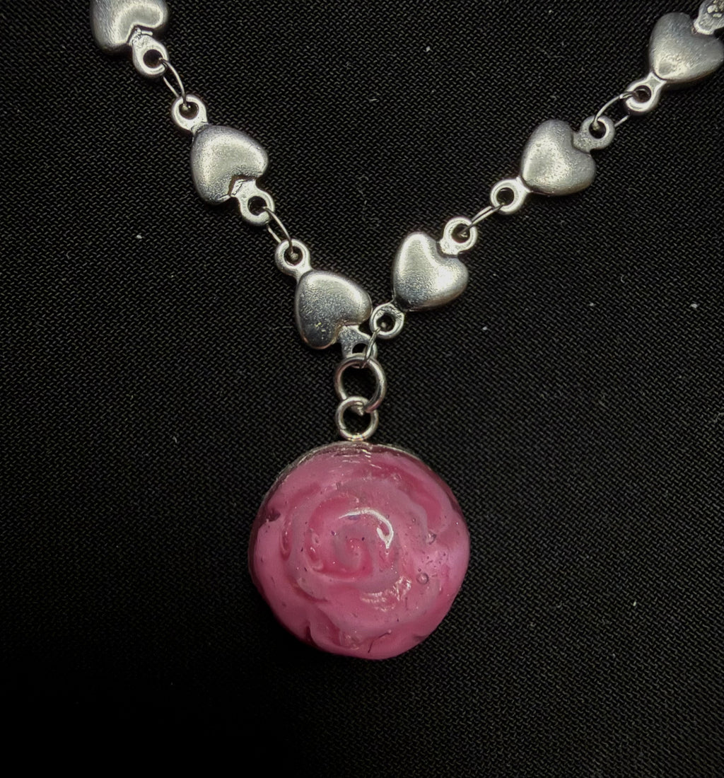 Rose Charm Bracelet