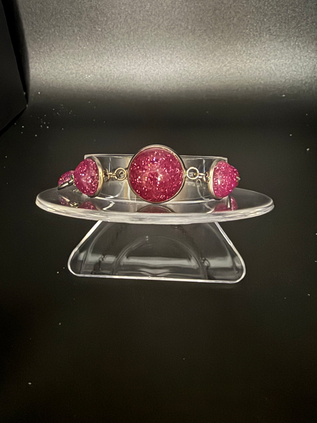5 Resin Cabochon Bracelet