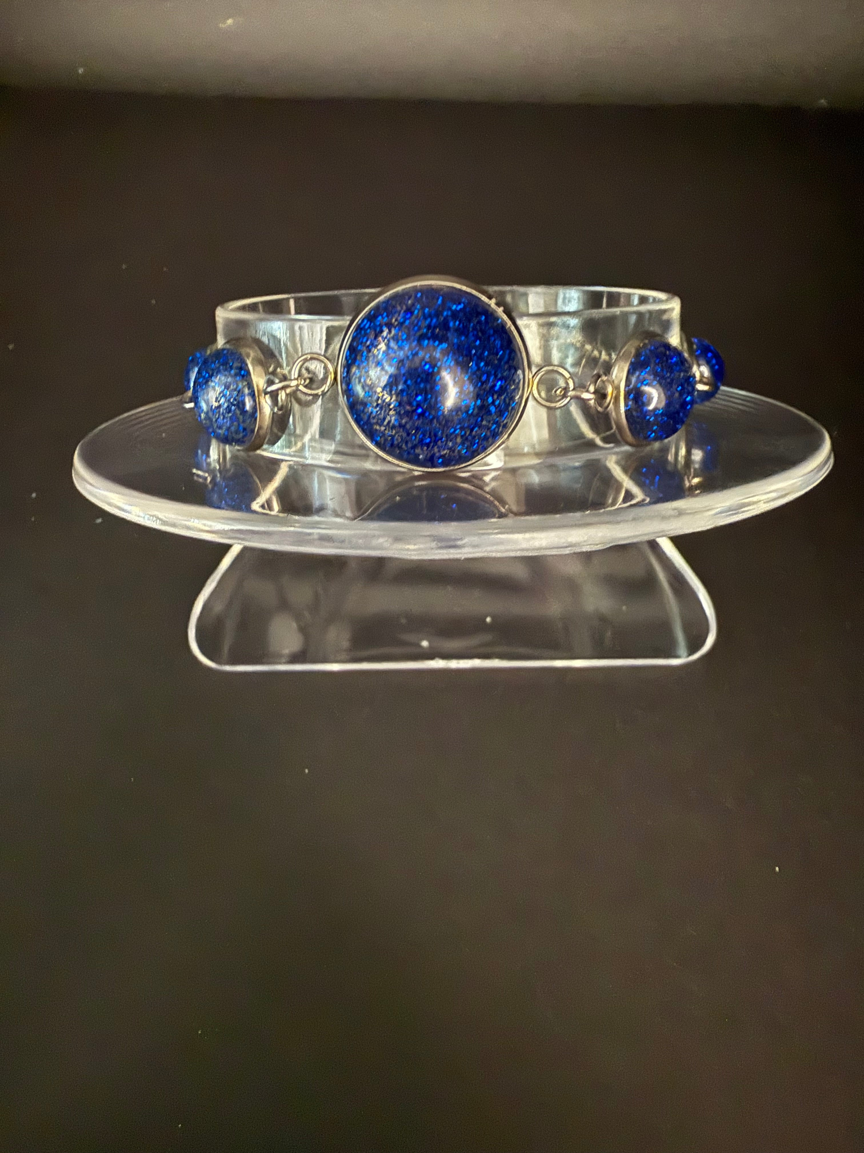 5 Resin Cabochon Bracelet