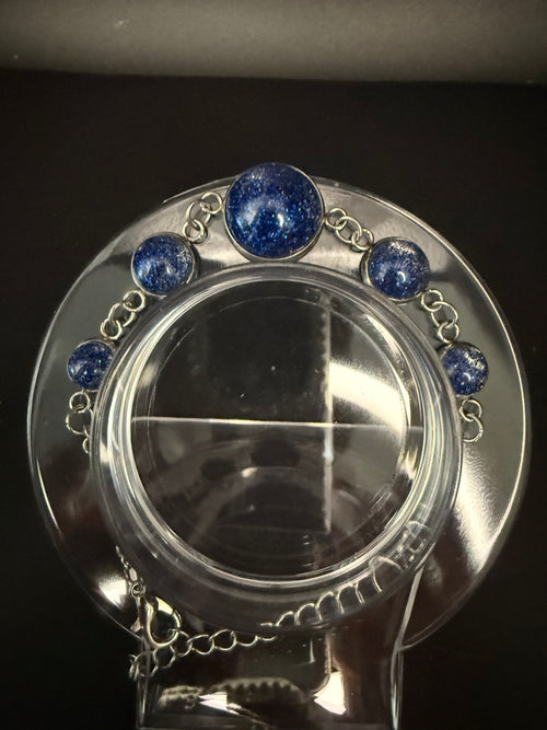 5 Resin Cabochon Bracelet